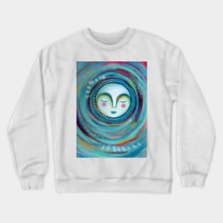 Dreaming Moon Crewneck Sweatshirt